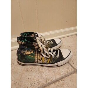 Converse Chuck Taylor "The Riddler" DC Comics Hi Top Sneakers Men's 9 Women's 11